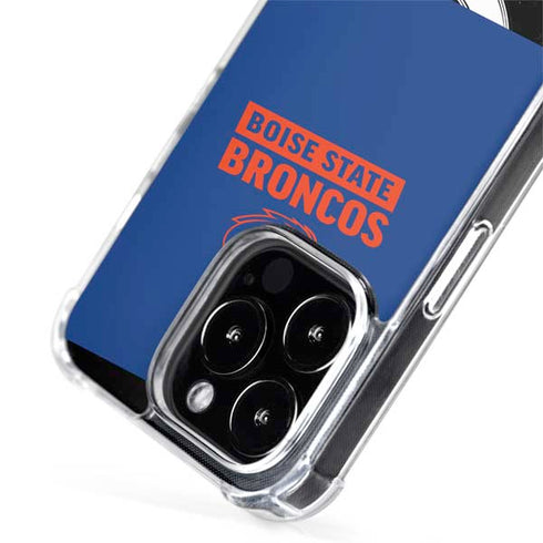 Boise State University Broncos iPhone 15 Pro MagSafe Case